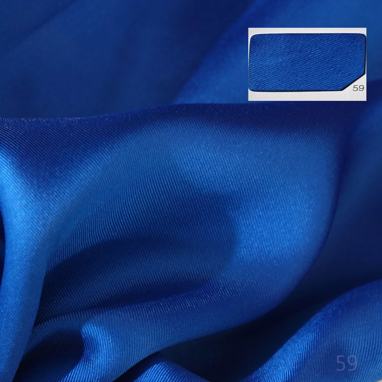 Tela Mikado azul pavo real, costura para vestido de novia y vestido de noche, tela alisadora de satén Diagonal de alta gama