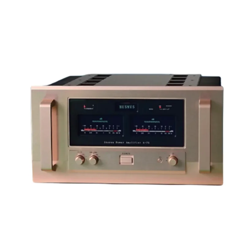 YU-06 MUSMYS Clone Study Acceleration A-75 Pure Class A Power Amplifier Fully Balanced/Stereo 960W/480W 1-8Ohm 110V/220V