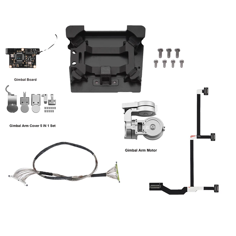 Flex Ribbon Flat Cable for DJI Mavic Pro Drone Gimbal Mounting Plate Damping Bracket Signal Line Gimbal Board Replacement Parts