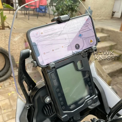Imagen 2 del producto Soporte giratorio para teléfono con GPS y absorción de impactos para motocicleta Voge 800DS Rally 800 RALLY TENERE700 T700 Tenere 700