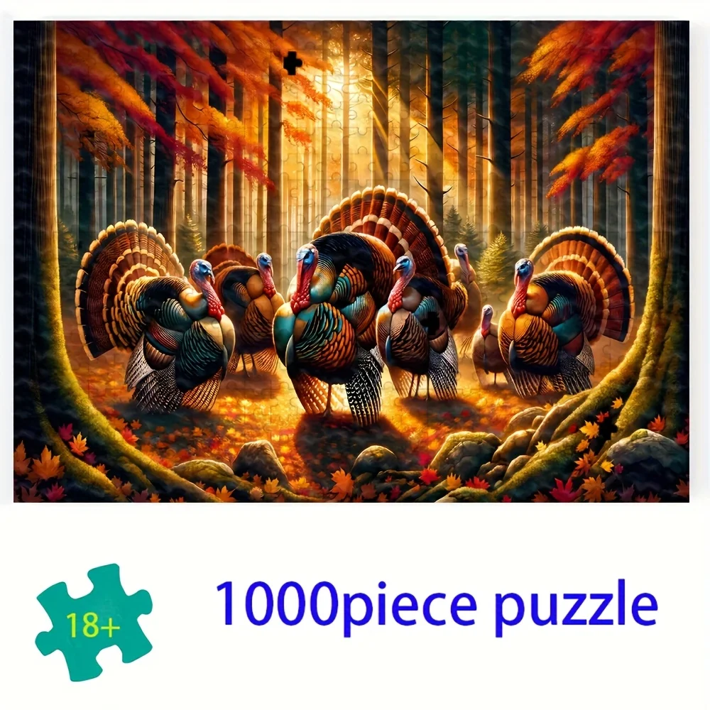 ปริศนาสำหรับผู้ใหญ่ 500/1000 ชิ้น |   เกมครอบครัวที่สนุกสนาน คลายเครียด คุณภาพสูง เหมาะสำหรับวันเกิด คริสต์มาส ฮาโลวีน และเป็นของขวัญ