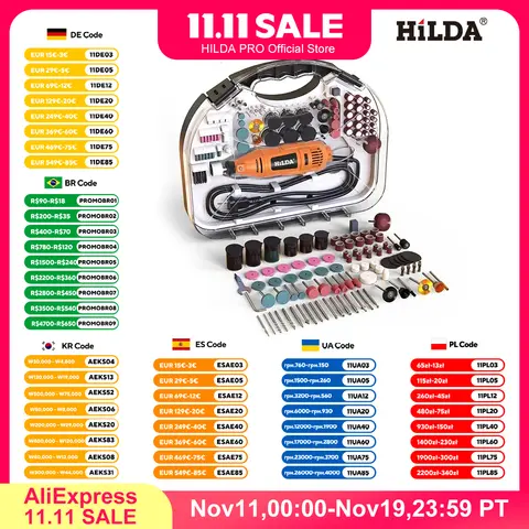 Mini Electric Drill and Grinder HILDA