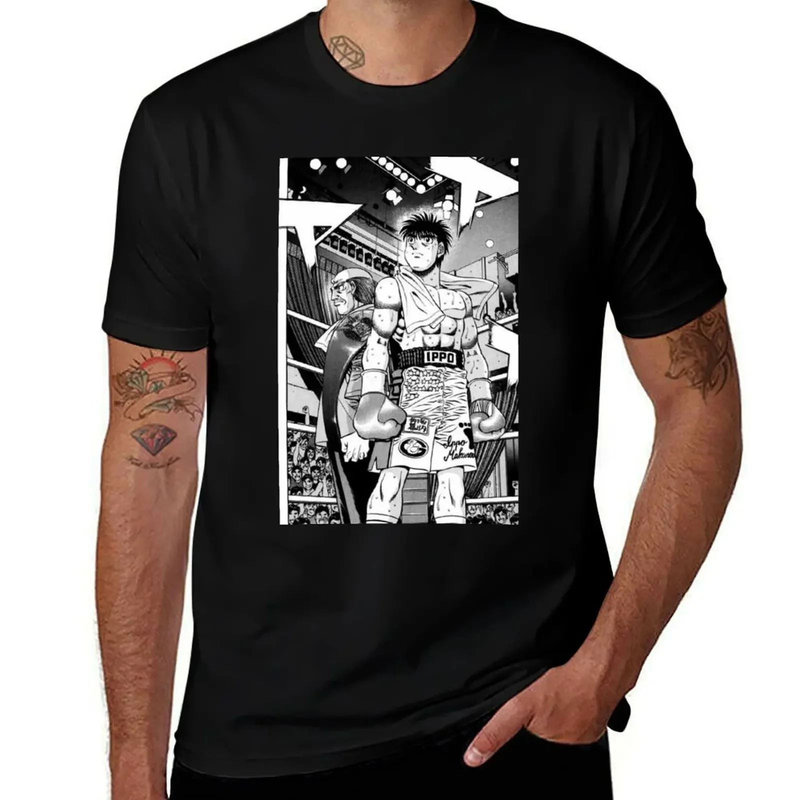 Hajime no Ippo T-Shirt cotton graphic tees Personalized t-shirt oversizeds t shirts for men cotton