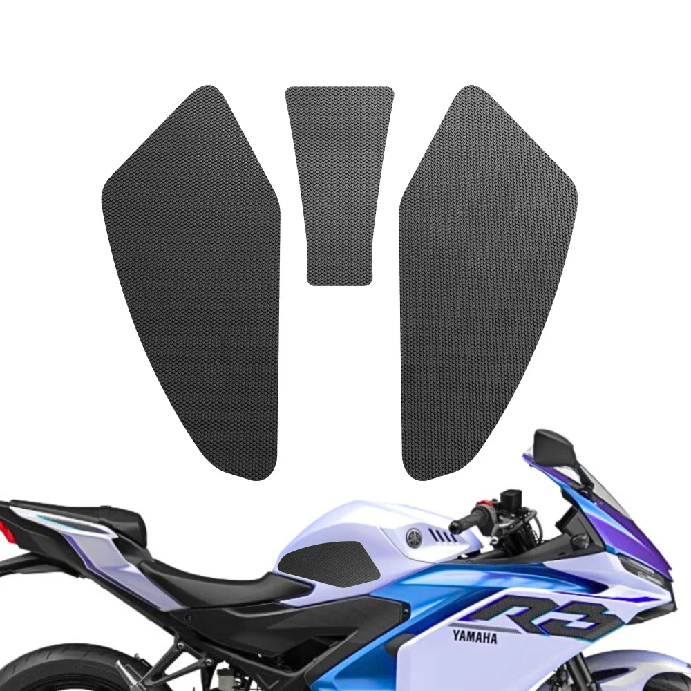 

For Yamaha YZF R3 2019 to 2024 Raised Dot Pattern Anti Slip Fuel Tank Grips