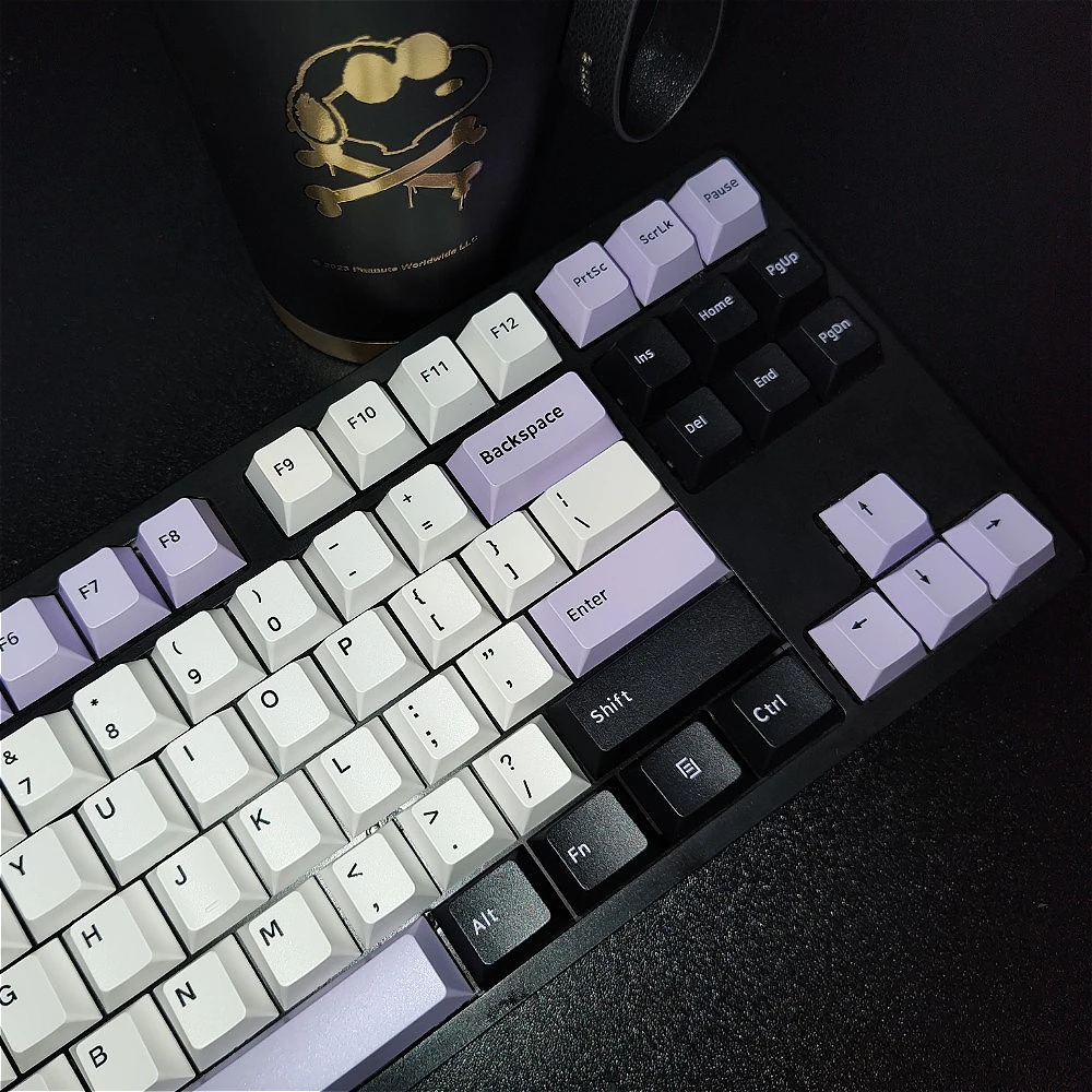 

Amethyst, Keycap 160 Keys, Cherry PBT for 61/64/87/104/108Keys GMK67 Gaming Mechanical Keyboard