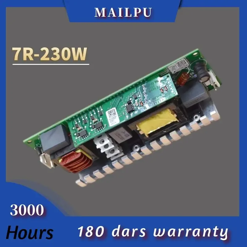 Nouveau Ampoule de lampe à faisceau à tête mobile 5R 7R Ballast/alimentation 200W 230W Ballast