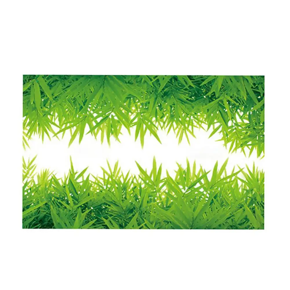 PVC Home Decor Wall Sticker Green Grass Baseboard Skirting Line Living Kids Room image 2
