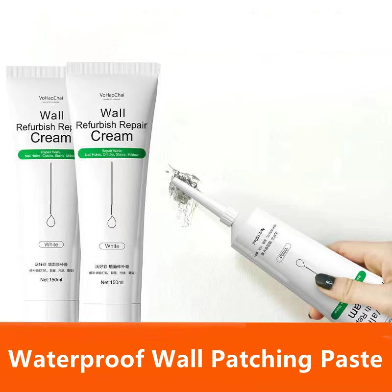

150ml Wall Repair Agent Wall Repair Paste Crack Nail Cream Valid Mouldproof Quick-Drying Patch Restore