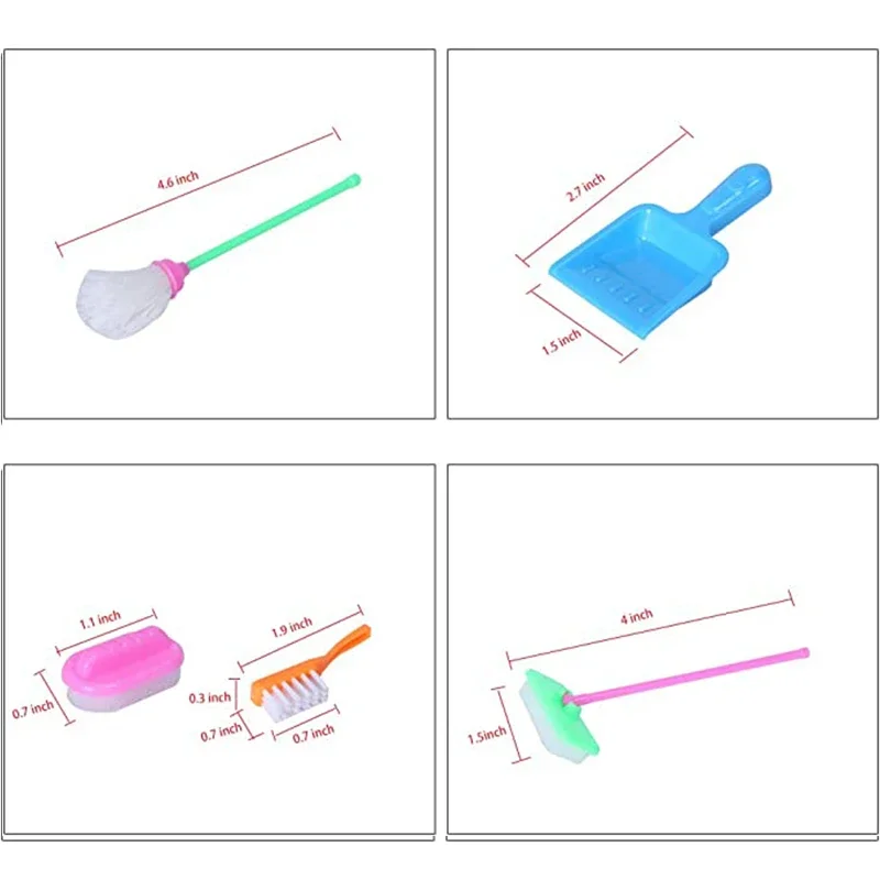 Mini Dollhouse Accessories Set description 16