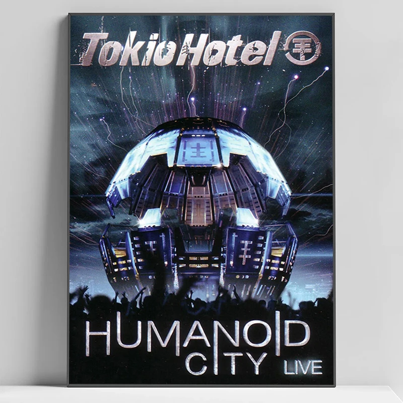 

Rock Band Tokio Hotel Poster Art Painting on Canvas Living Room Decoration Home Decorations Decorative Paintings Print Wall Home