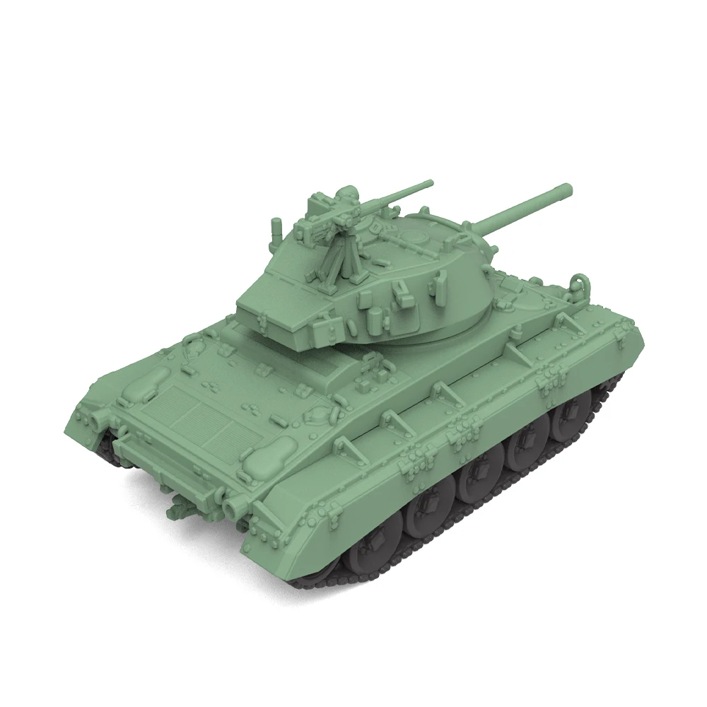 SSMODEL SS512 1/144 1/160 Military Model Kit US M24 Chaffee Light Tank