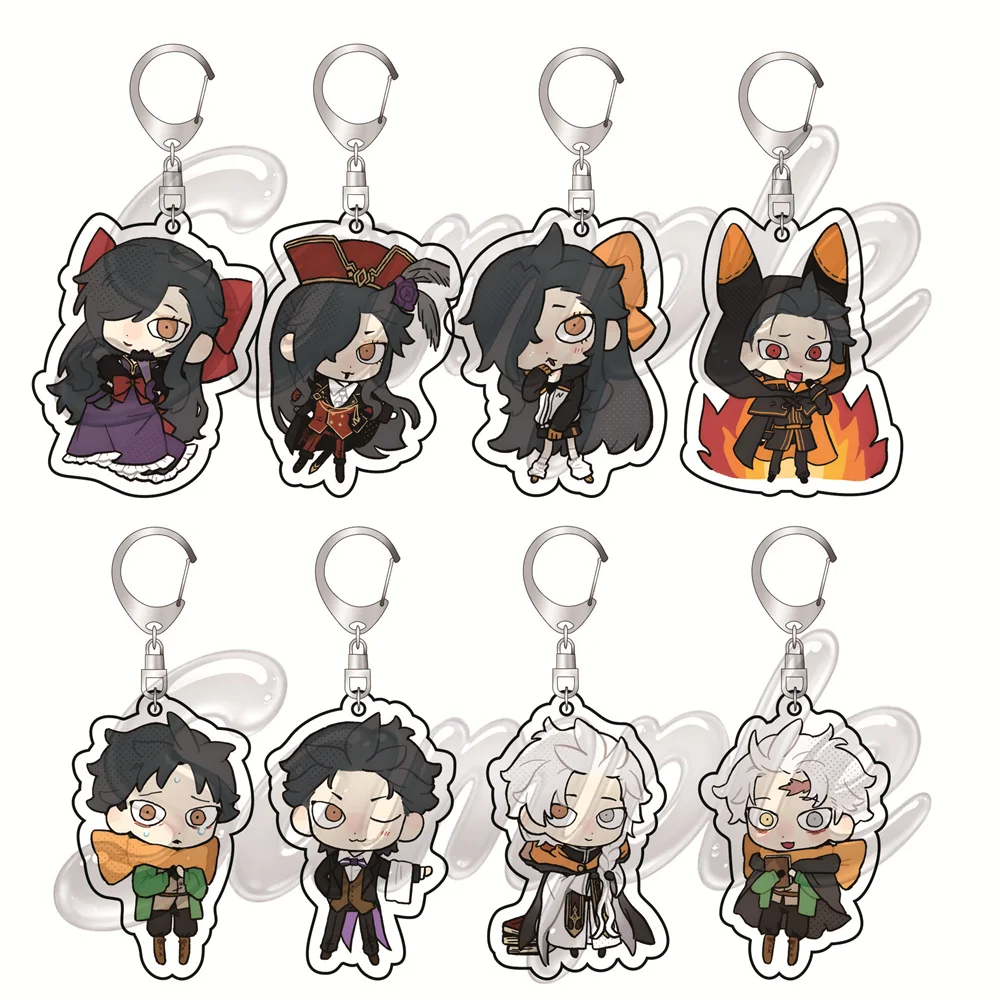 Re:ZERO -Starting Life in Another World 6cm Acrylic Keyrings Backpack Decorations Accessories Decor Gifts Exquisite Products
