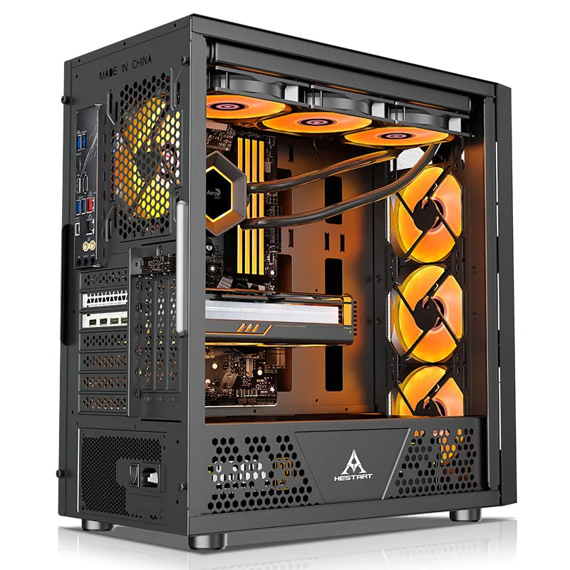Wholesale E-ATX Full Tower PC Case - High Airflow Gaming Case, Modular Design & Custom OEM Support For Gaming Rig Suppliers