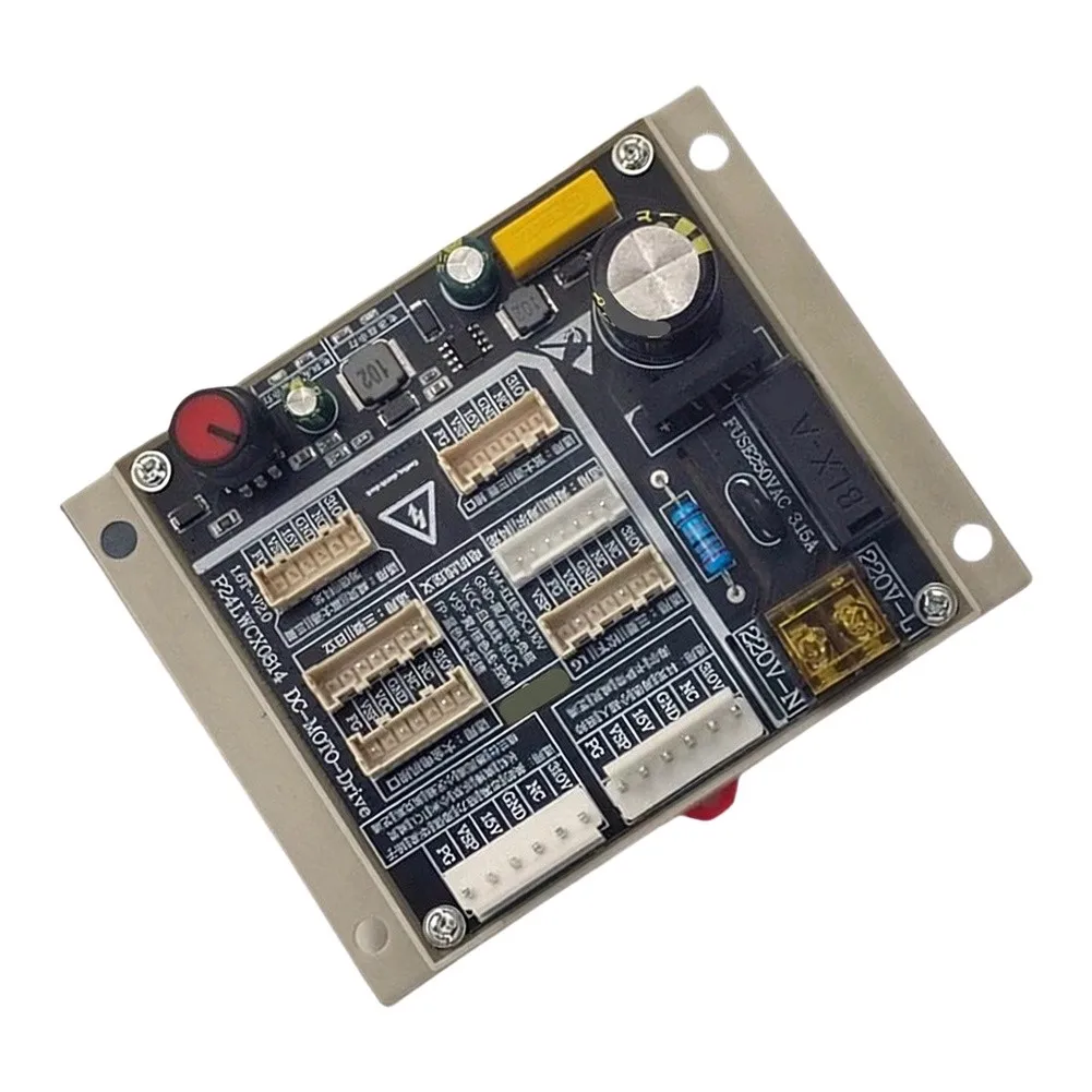 Five Wire Brushless Motor Detector Board Featuring 450V 68uF Capacitor and Surge Protection for Industrial Use
