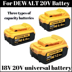 12000mAh for Dewalt 18V 20V power Tools rechargeable electric tool Accessories Lithium batteries Replace DCB200 DCB184