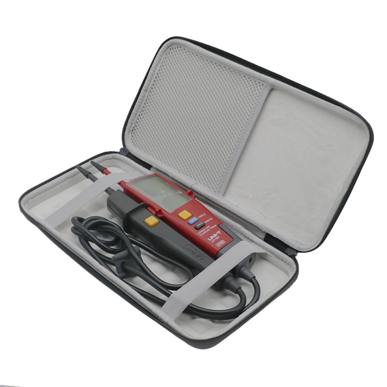 EVA Portable Meter Organizer Bag with Mesh Pockets Carrying Cover Case Storage Case Cover for UT18B UT18D Digital Clamp Meters