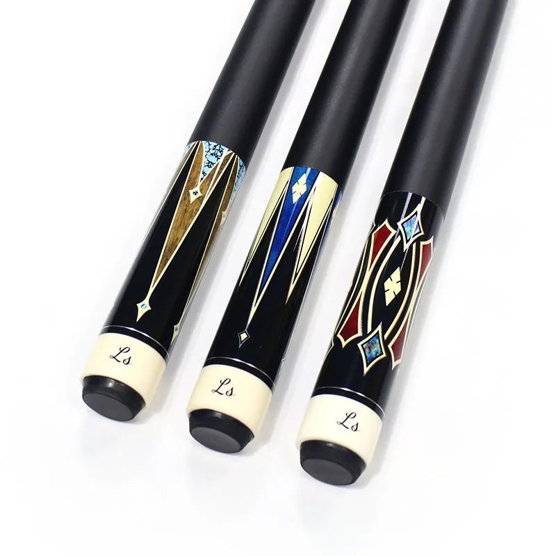 High quality sticker maple wood carom cue billiard pool cue stick