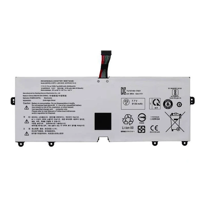 Imagem -02 - Bateria do Portátil Lmdtk para lg Gram Lbs1224e Lbr1223e 7.7v 72wh 2023 13z980 14z980 15z980 Série 13z980-g.53c 2023