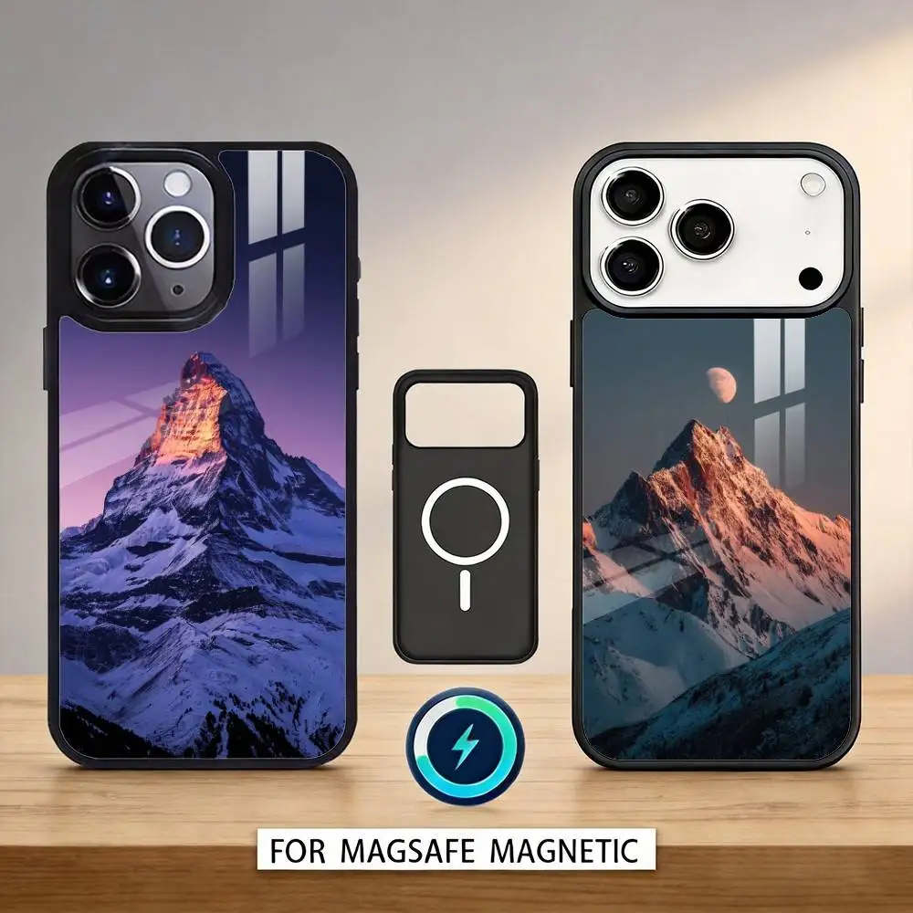 

Z-Zermatt Matterhorn S-Swiss Mountain Phone Case For iPhone 17,16,15,14,13,12,Pro,Max For Magsafe Magnetic Wireless Charging