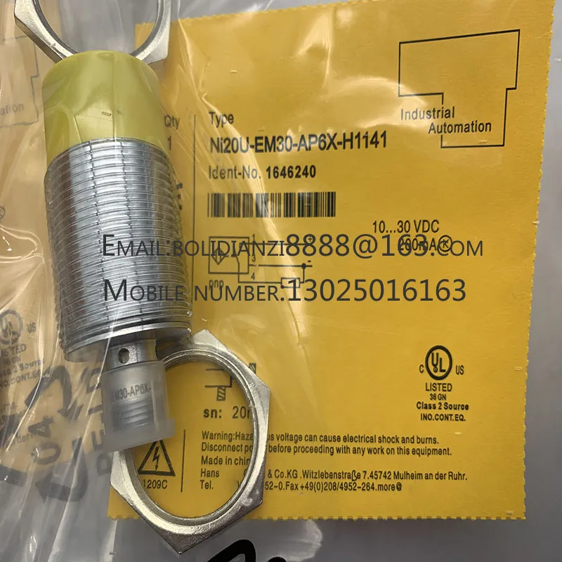 

New sensor proximity switch in stock NI15U-M18-RP6X-H1141 NI15U-M18-RN6X-H1141 NI20U-EM30-AN6X AP6X VP4X-H1141