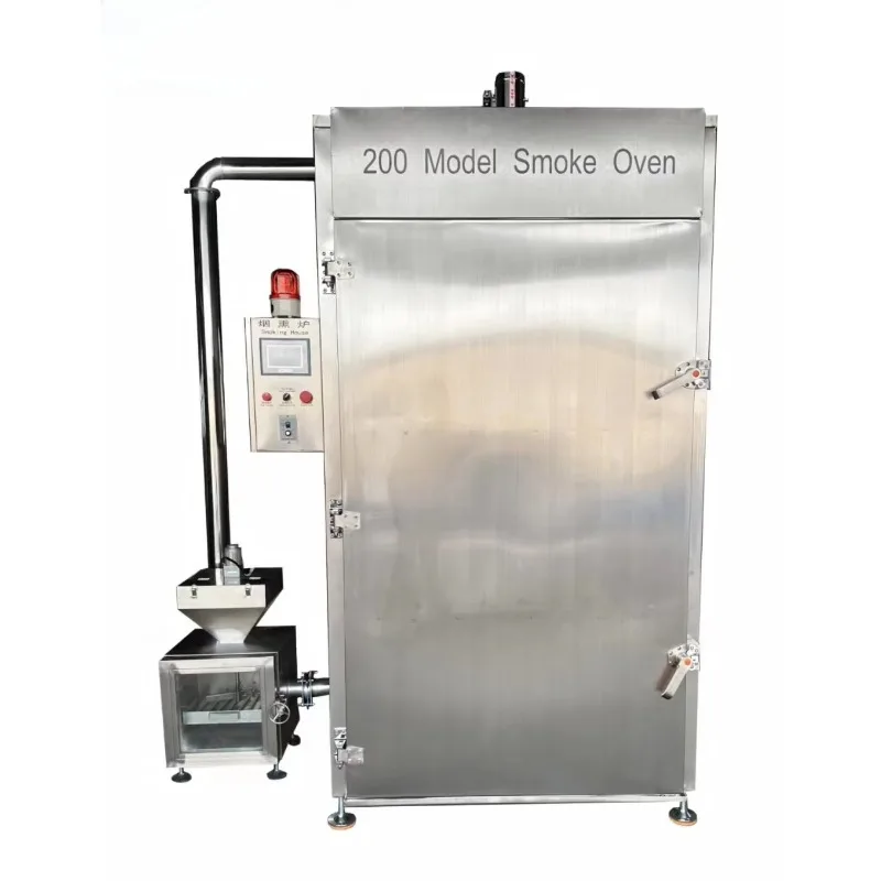 200L Digital Full-Automatic Sausage Smoker – Beef/Chicken/Fish Meat Drying Oven 380V High Capacity Smoke Dehydrator