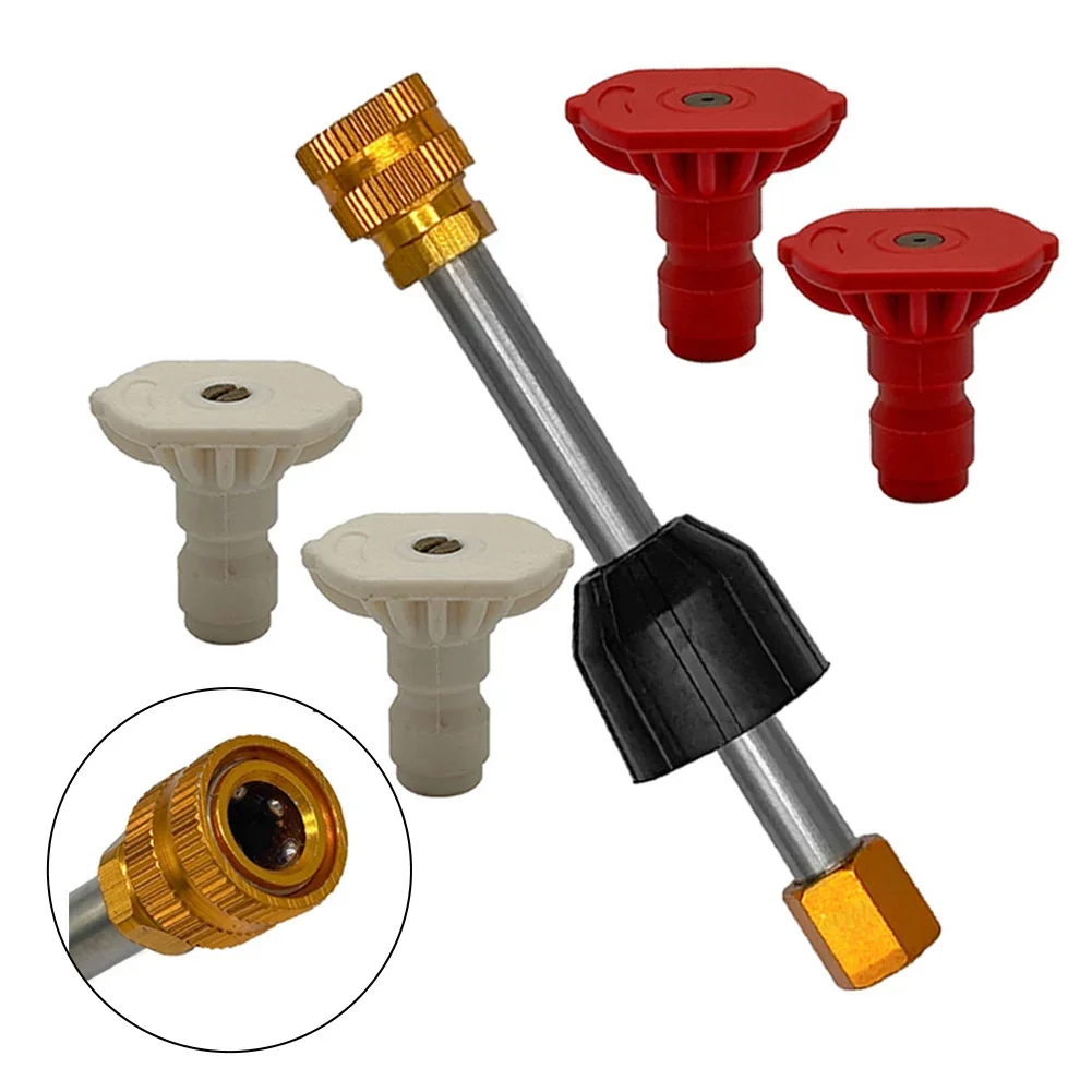 Outdoor Equipment As Show Pressure Spray Lance Car Washing Nozzle Connector Convenient Use Effortless Installation