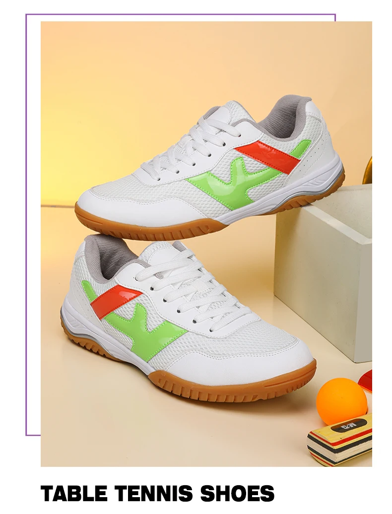 Professionelle Männer Badminton Schuhe Tischtennis Sport Volleyball Schuhe Ping Pong Atmungs Trainer Turnschuhe Sportschuhe – Detail 13