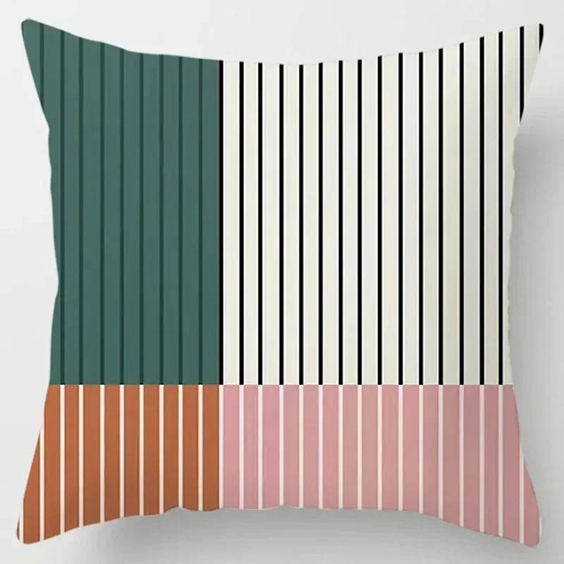 Pillow cover 50x50 Pillow cases decorative abstract line pattern home office bedroom sofa car cushion cover 50x50
