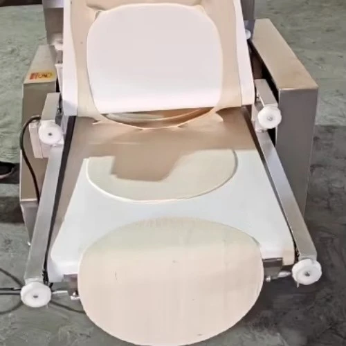 Máquina automática para hacer pan plano de 5-50cm, tortilla de harina/Pita/pan árabe/rodillo y laminadora para masa de Pizza para uso comercial en panadería