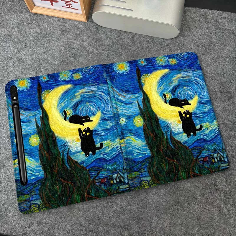 

Cartoon Cute Dog Tablet Case For Samsung Galaxy Tab S7 S8 S9 S10 FE Plus Lite 11 12.4 13.1 Inch