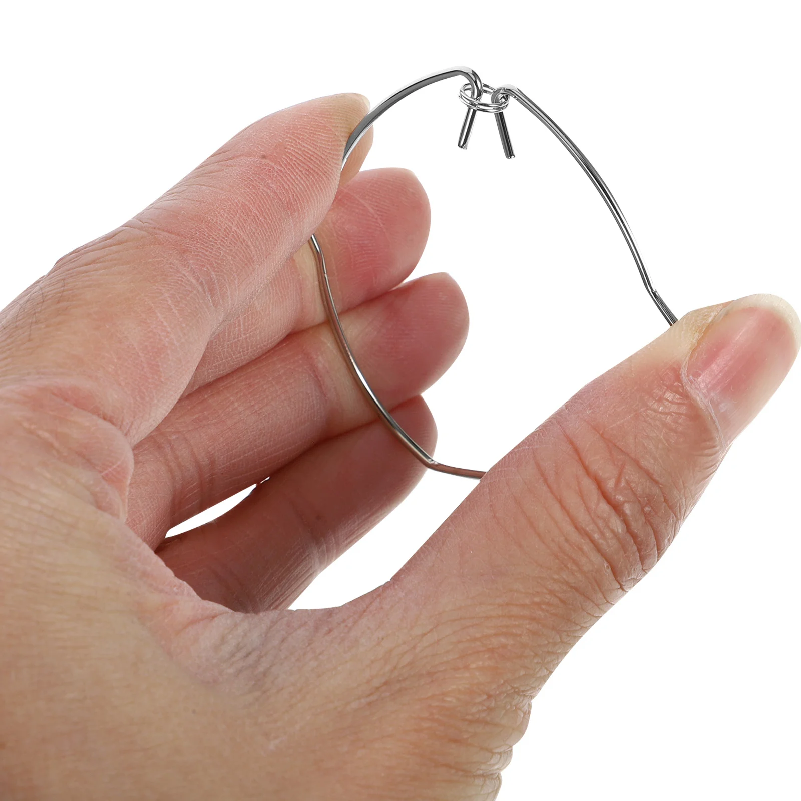 

50pcs Spotlight Fixing Clip Stainless Steel Retaining Rings For Lamp Bulb Downlight Installation Tool Parts Fastening