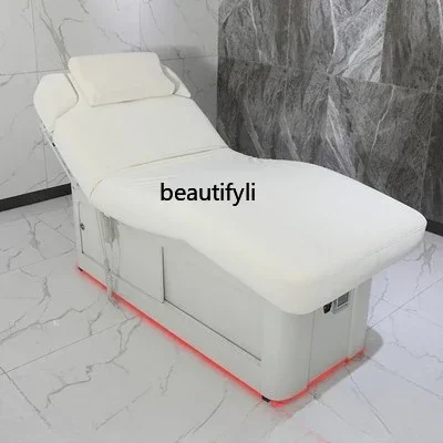 

New Smart Electric Lift Beauty Care Bed Beauty Salon Dedicated Constant Temperature Heating Massage Couch massage bed