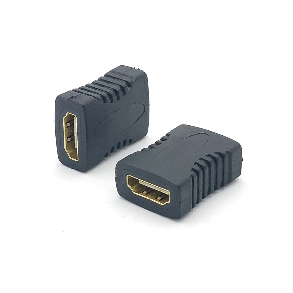 5 sztuk złącze przedłużacza zgodne z HDMI łącznik adapter przedłużacz żeński na żeński stolarka do laptopa TV telewizja 1080P 4K * 2K 3D