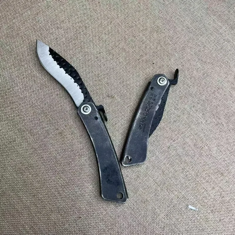 High-quality Higonokami Mini All-steel Knife, Sharp and Portable, Suitable for Cutting Meat, Multi-functional Knife,Outdoor Tool