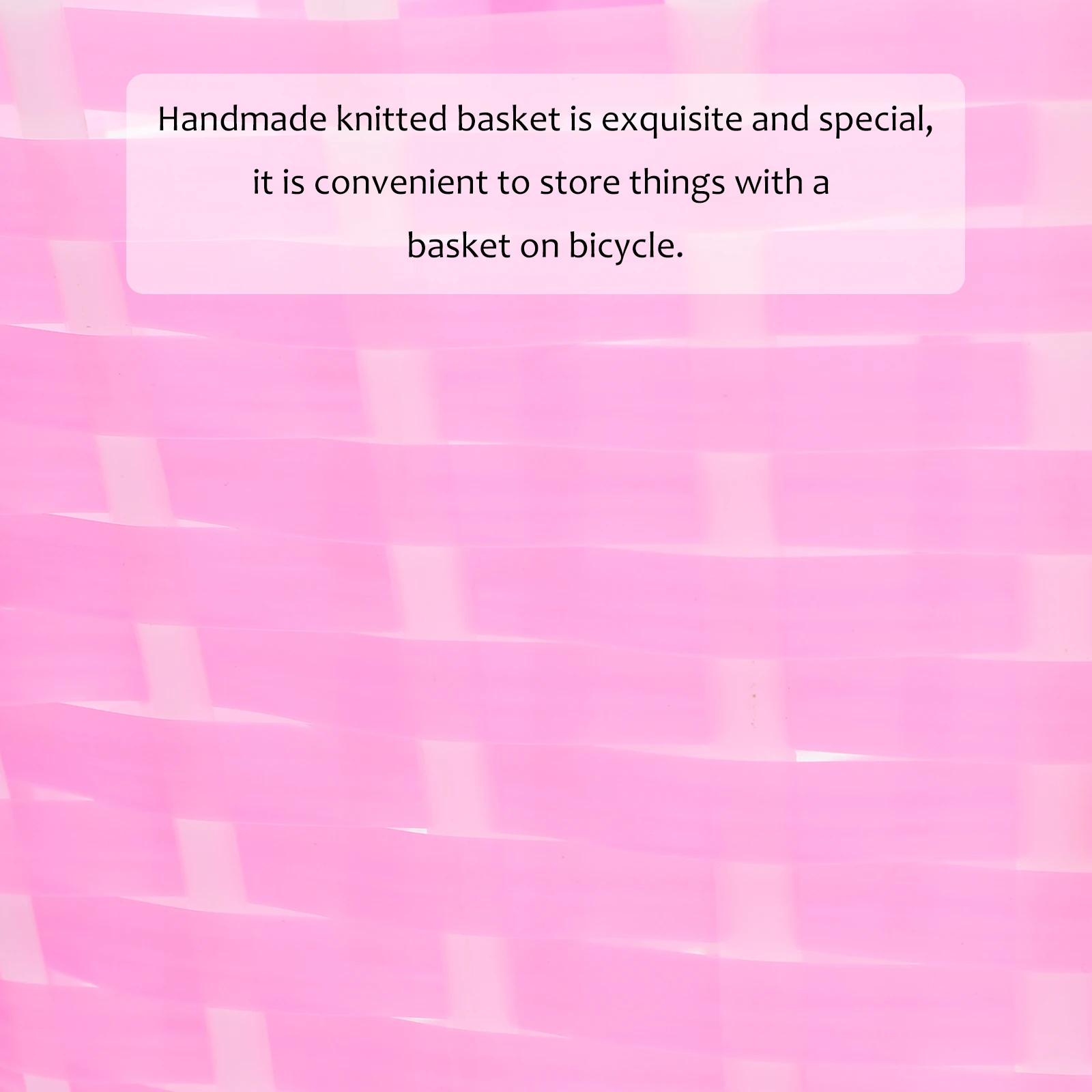

Scooter For Children Bike Front Plastic Knitted Storage Basket Handmade Bow Knot Blue Small Bicycle Basket Car Bell