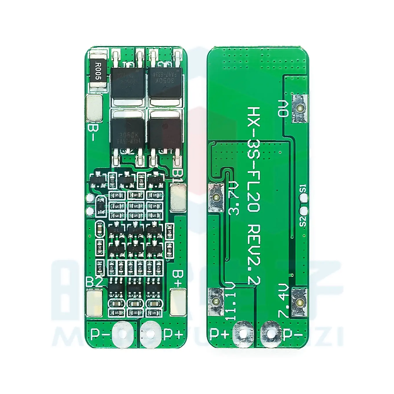 3 Strings Of 11.1V Lithium Battery Protection Board 12V 12.6V With Over Charge Discharge Protection Function 15A Overcurrent