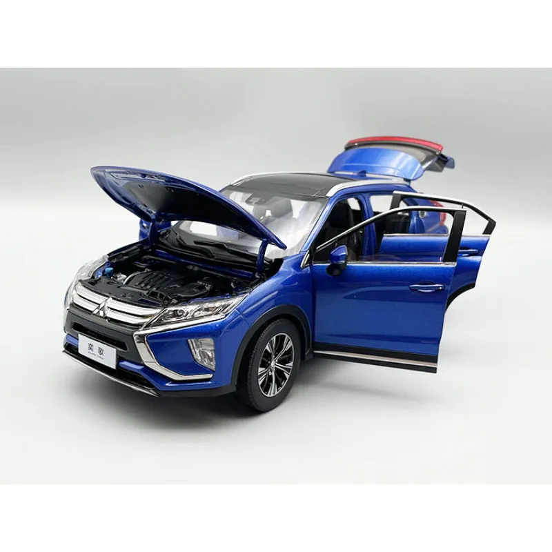 Diecast 1/18 Gac Mitsubishi aleación modelo coche Mitsubishi ECLIPSE Cross Play vehículos coleccionables caja Original juguetes para niños