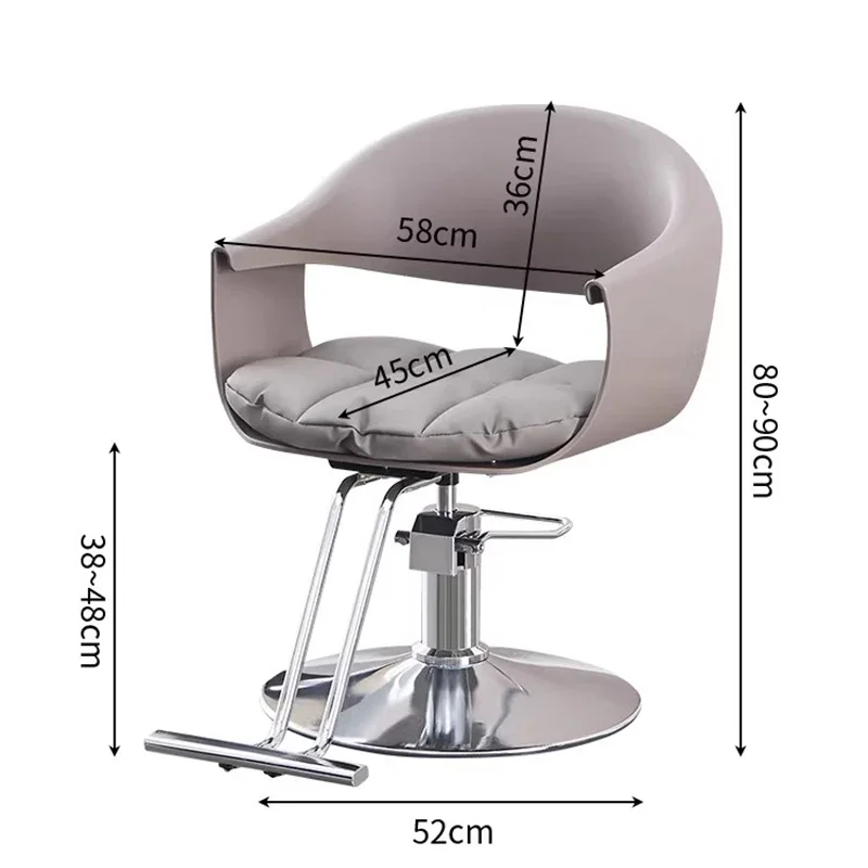 #Durable Construction Chair Modern Contemporary Style High Grade Material-Free Hair Salon Design Barberstuhl
