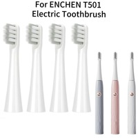 For ENCHEN T501 Electric Toothbrush Heads Bristles Enchen T501 Replacement Brush Heads,4/8/16pcs