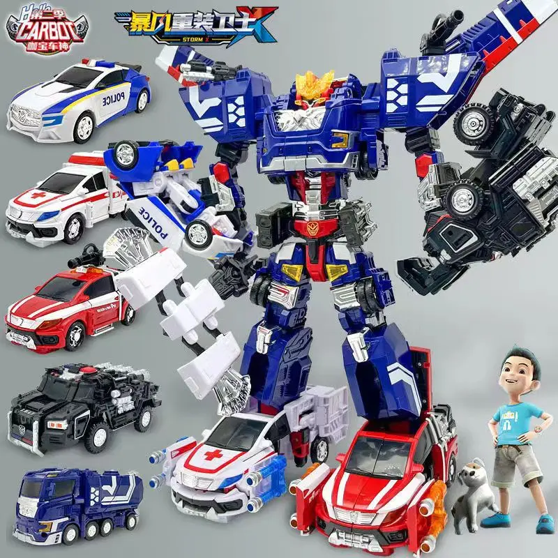 

헬로카봇 Hello Carbot Penta Storm X Transformation Robot Anime Action Figures 5 In 1 Cars Combination Model Sets Boy Kids Toys Gift