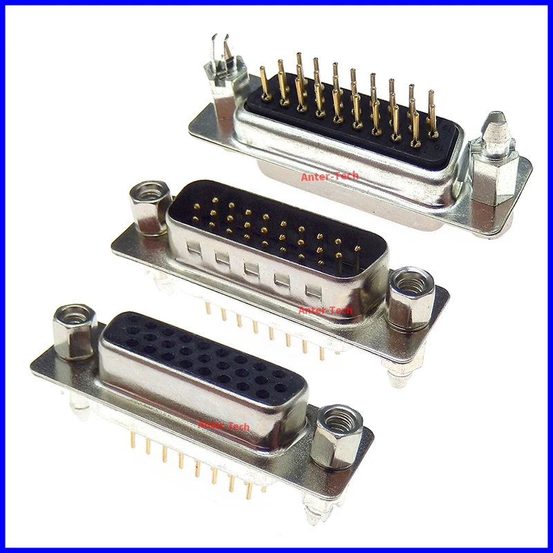 5PCS HDD26 DB26 MALE FEMALE CONNECTOR Solder Type D-Sub 26pin serial port Adapter 26 pin 26P HDB26