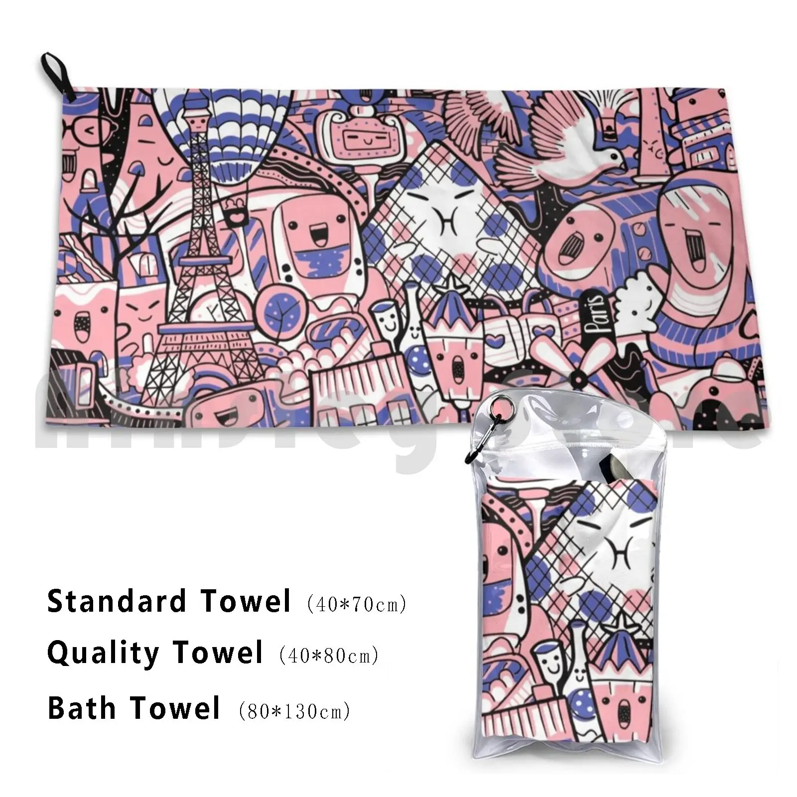 Towel Kawaii Paris 