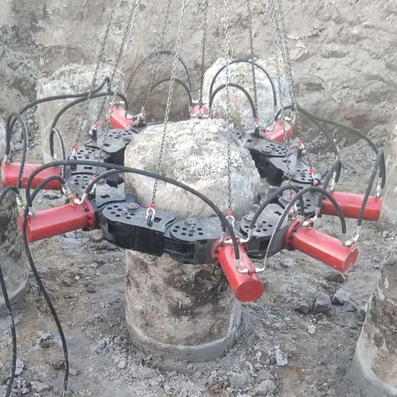 Good Quality Pile Breaker Customized Hydraulic Static Pile Breaker Hydraulic System Underwater Concrete Pile Breaker Machine