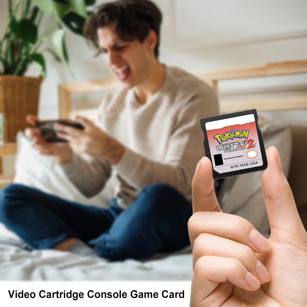 Cartão de console do cartucho do jogo do DS, cartões de jogo do Anime, 3DS, 3DS, NDSi, NDS, preto, branco