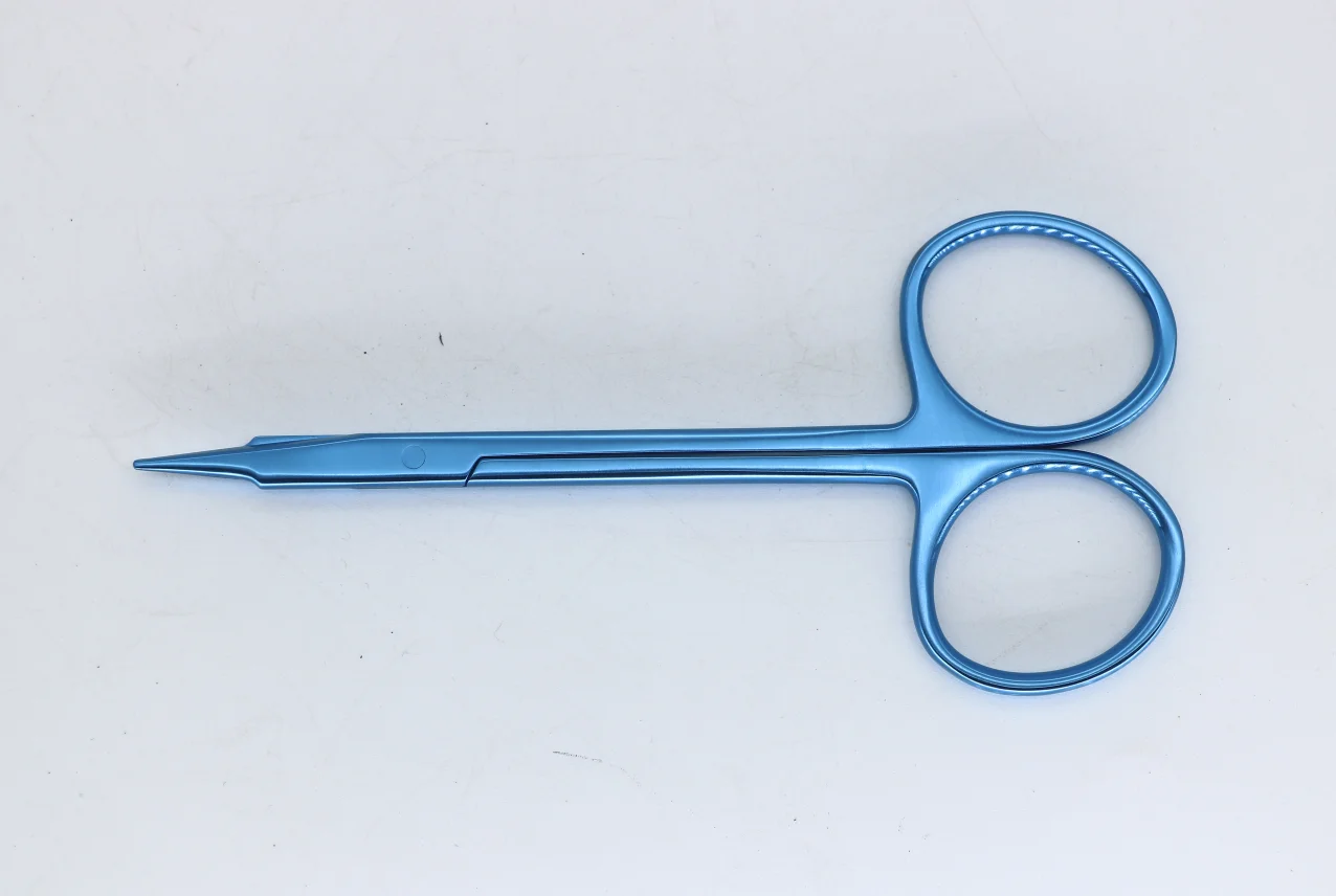 Manufacturer Stevens Tenotomy Scissors,30mm Curved Tip, 115mm Long, Titanium  Eye Instruments Surgical Scissors Fast Shipping - Image 4