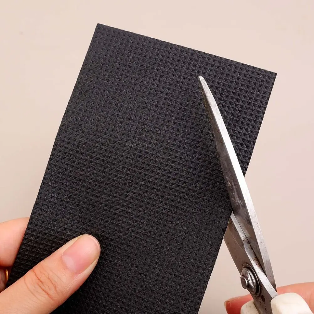 Portable Elastic Sole Anti Slip Sticker Repair Wearable Shoe Sole Protectors Self Adhesive Shoe Mute Cushion