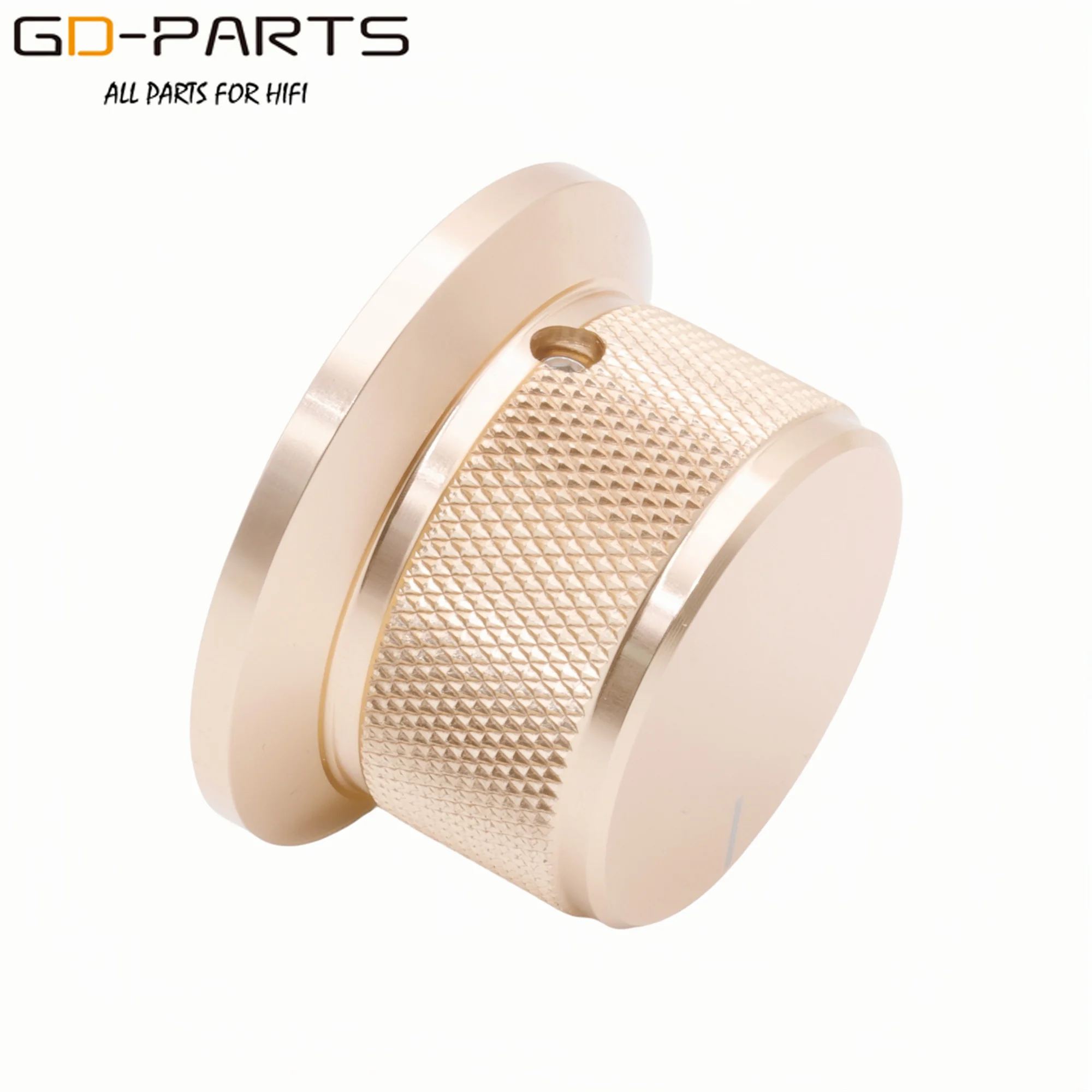 44*25mm CNC Machined Solid Aluminum Potentiometer Control Knob For Hifi Audio DAC CD Player AMP Speaker Turntable Recorder