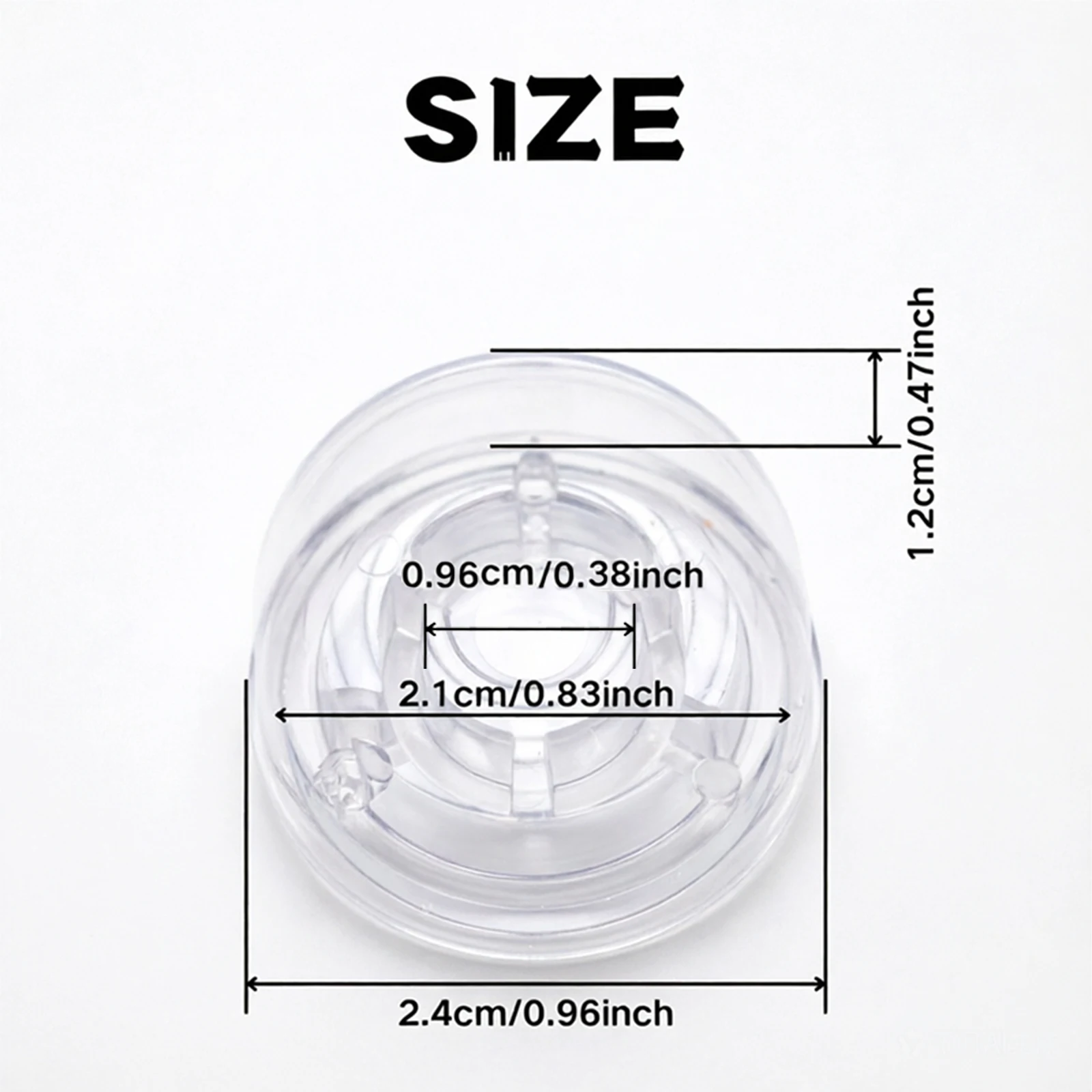 Guitar Effect Pedal Footswitch Caps Transparent Protective Foot Switch Toppers for Electric Guitar Stompbox Accessories