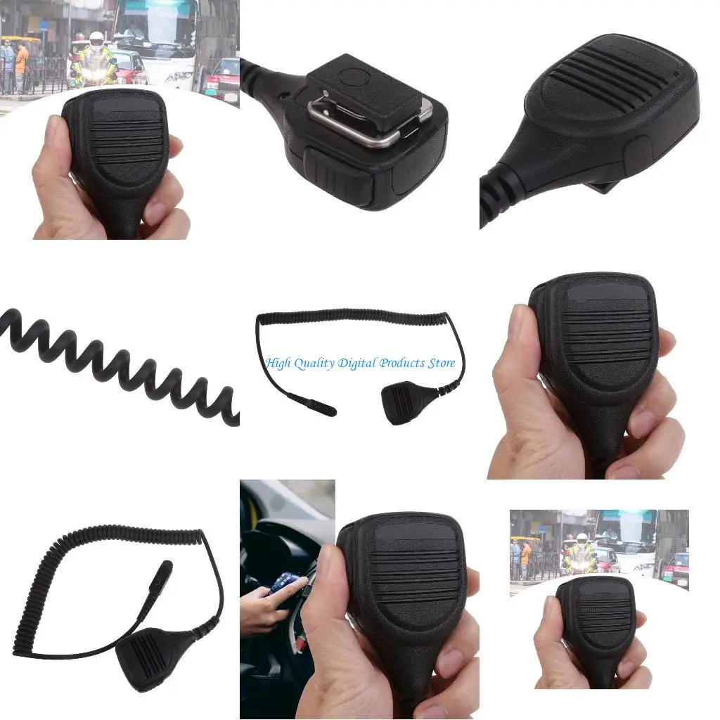 

U2JE Walkie Talkie Динамик Микрофон, ручной радиомикрофон для DEP550, DEP570, DP2000, DP2400, DP2600, MTP3250,