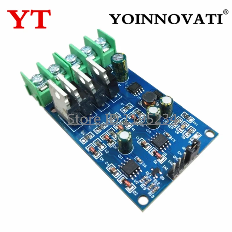 1pcs-10pcs 170W H-Bridge Motor Driver Board Module High Power DC 5-30V NMOS Brake Duty Cycle for 4 External NMOS Tubes PWM Input